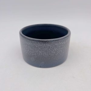 Blue Ceramic Kiln Glazed Wax Cup