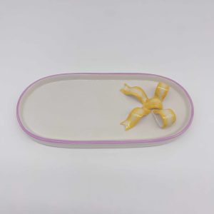 Ceramic Orange Fruit Jewelry Dish