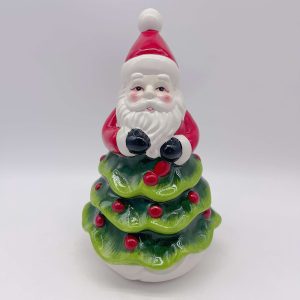 Medium Santa Ceramic Christmas Tree Skirt Ornament