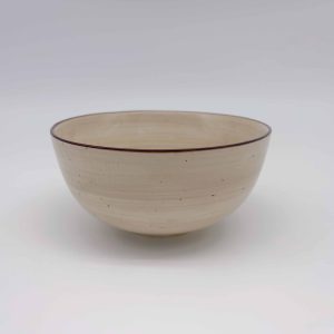 Small Yellow Ceramic Bowl for Daily Use