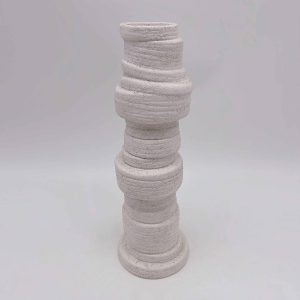 White Ceramic Alien Vase