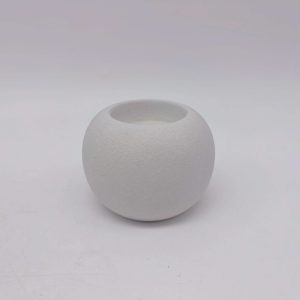 White Ceramic Candle Holder Stand
