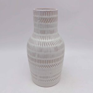 White Ceramic Flower Vase