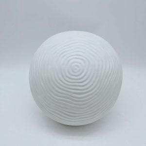 White Ceramic Spherical Decor